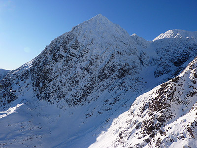 carrauntoohil in winter